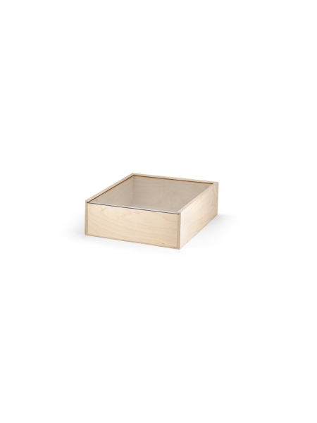 Scatola in legno personalizzata Clear S